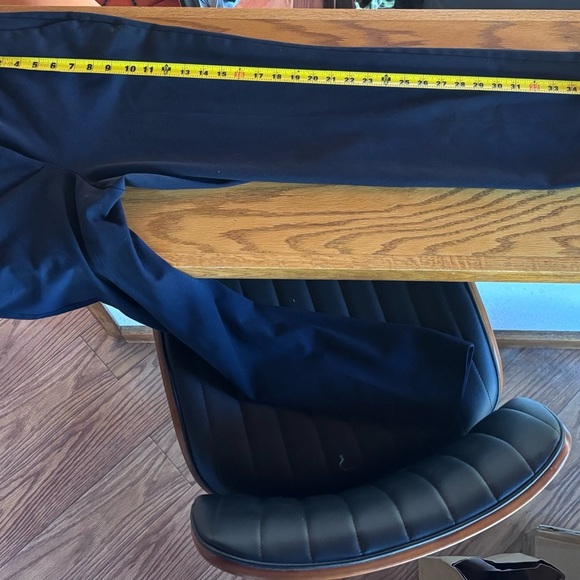 Talbots Navy Barely Boot Pants - Picture 4 of 6